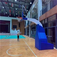 深圳 固定海燕 升降篮球架 钢化玻璃板
