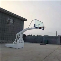 襄樊 三色款式 液压式篮球架 钢化玻璃板