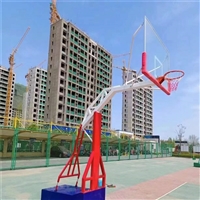 株洲 吊顶篮球框 升降篮球架 钢化玻璃板