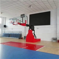 牡丹江 弹簧篮球架 液压式篮球架 国标地埋式篮球架