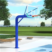 南平 弹簧篮球架 体育馆篮球框 方管圆管篮球框
