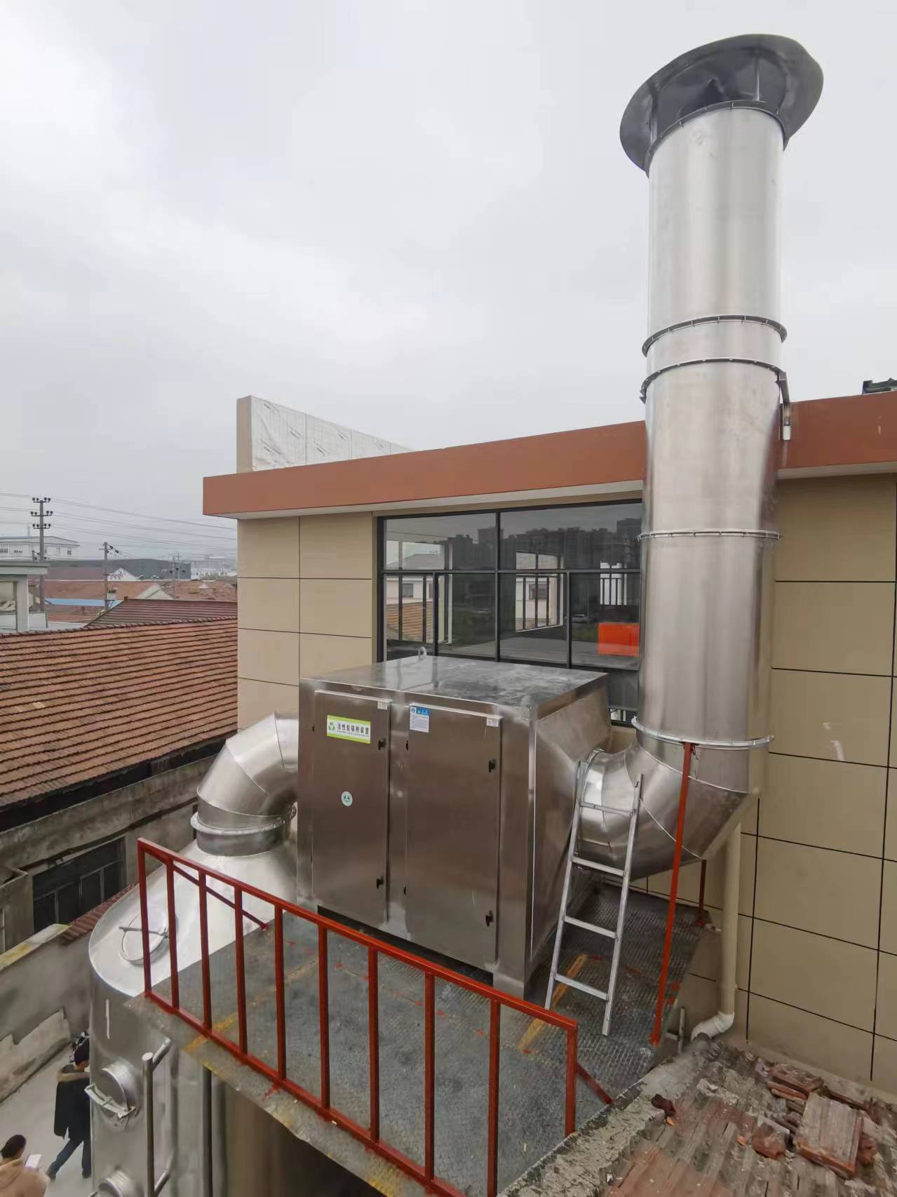 德益环保 供应塑料厂油烟净化器 低能耗效果明显 结构紧凑 品质放心