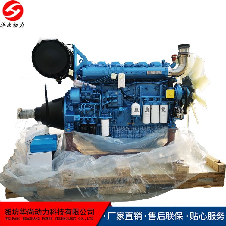  潍柴490c 4102轻量船用 120齿轮箱柴油机 农机改装 皮实耐用