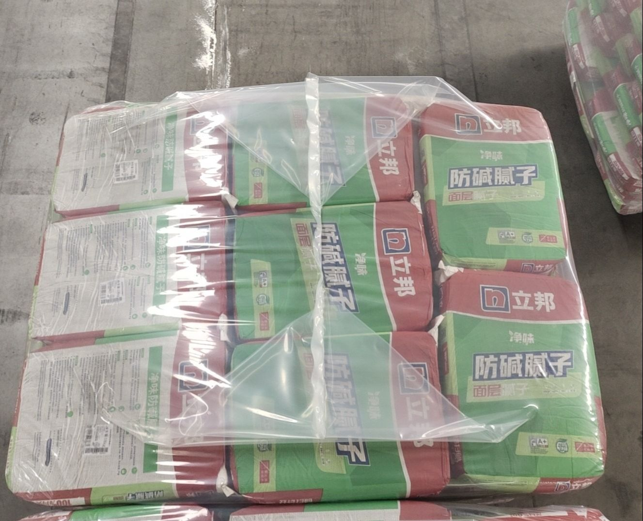 工业无托盘叉车装卸冷拉高位套膜错位码垛套膜机使用薄膜承载2吨