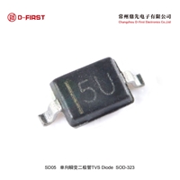 SOD323 大功率ESD二极管4.5V   DC4571D3单向 WS4.5D3HP WS4.5D3HV