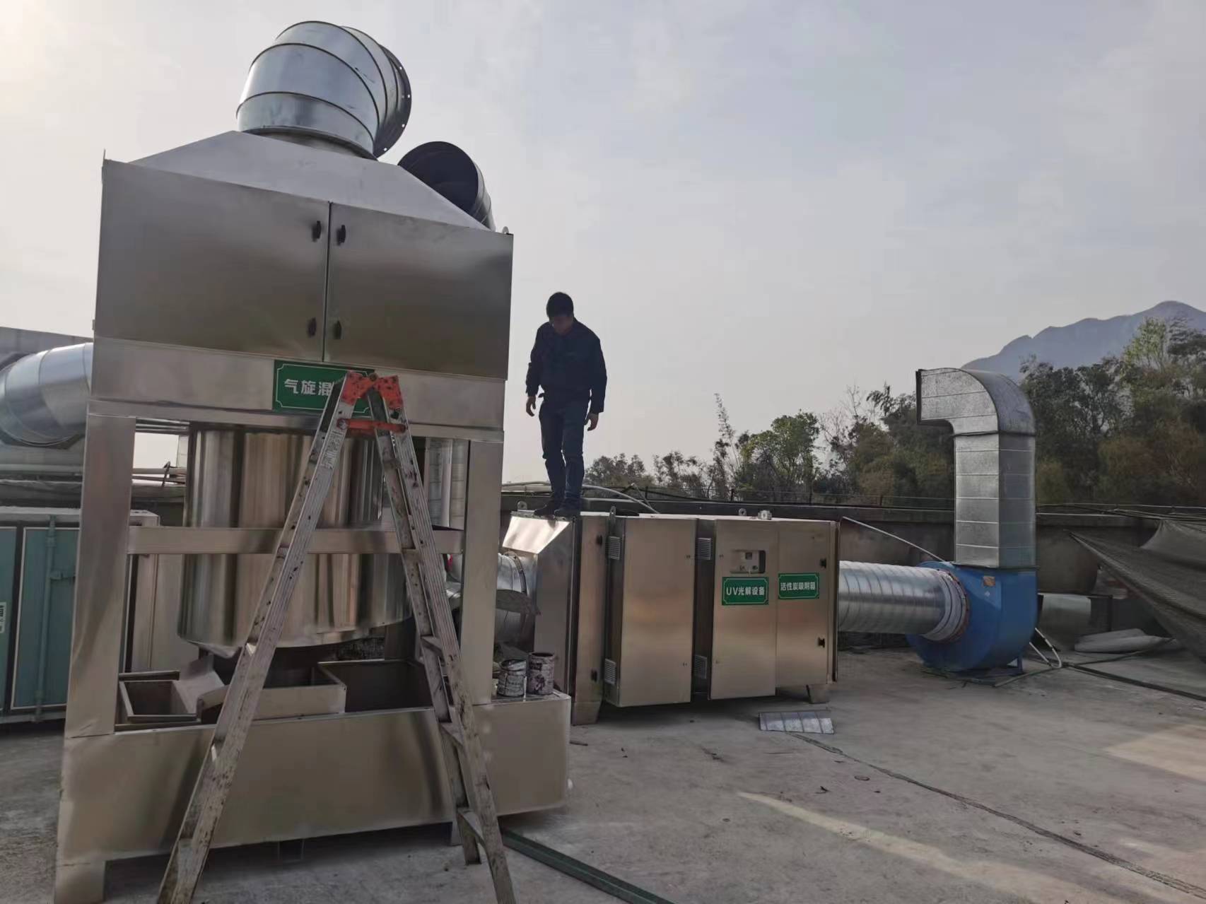 德益环保 供应造粒油烟净化器 用于塑料造粒行业 多种设备可选 库存充足