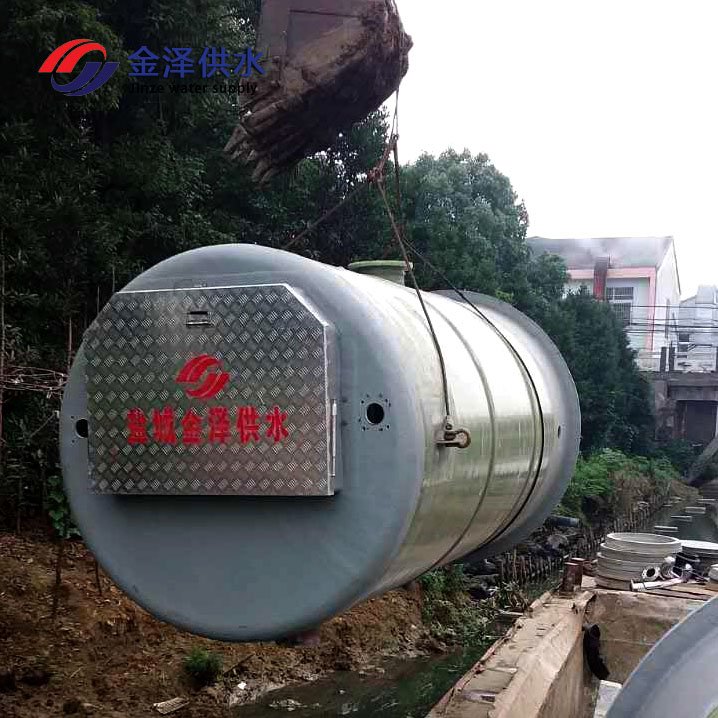 玻璃钢筒体 材质优良 无锡 农业灌溉 一体化污水泵站