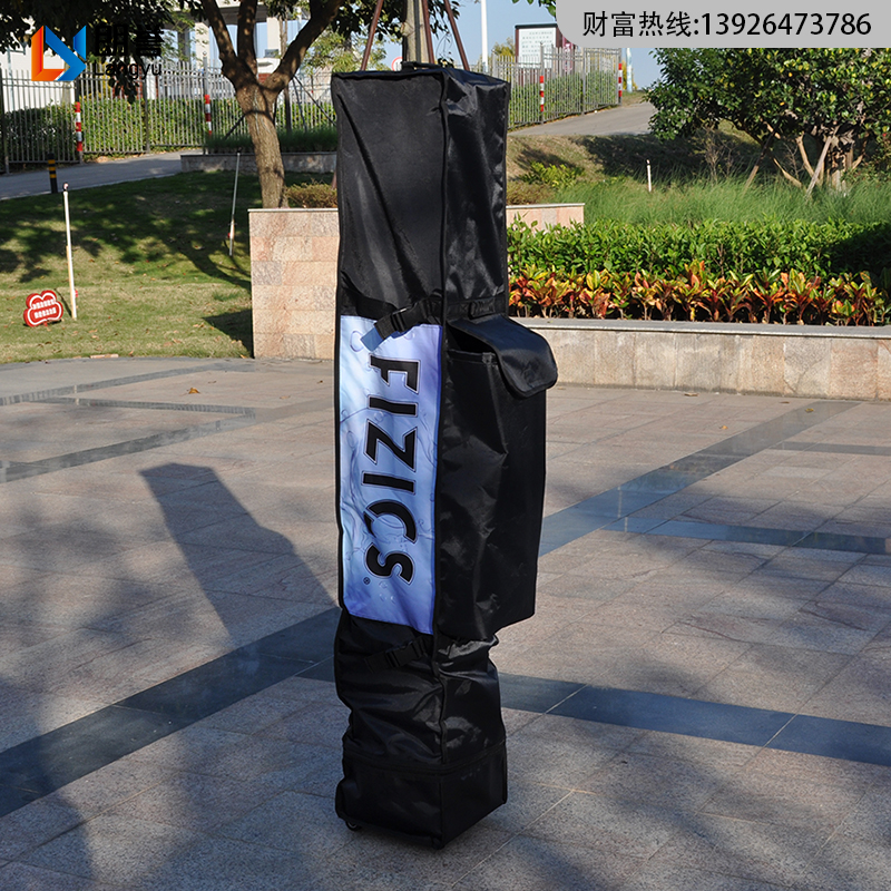 现货帐篷收纳包四角帐篷便携式拖轮袋钢架帐篷手提袋印刷