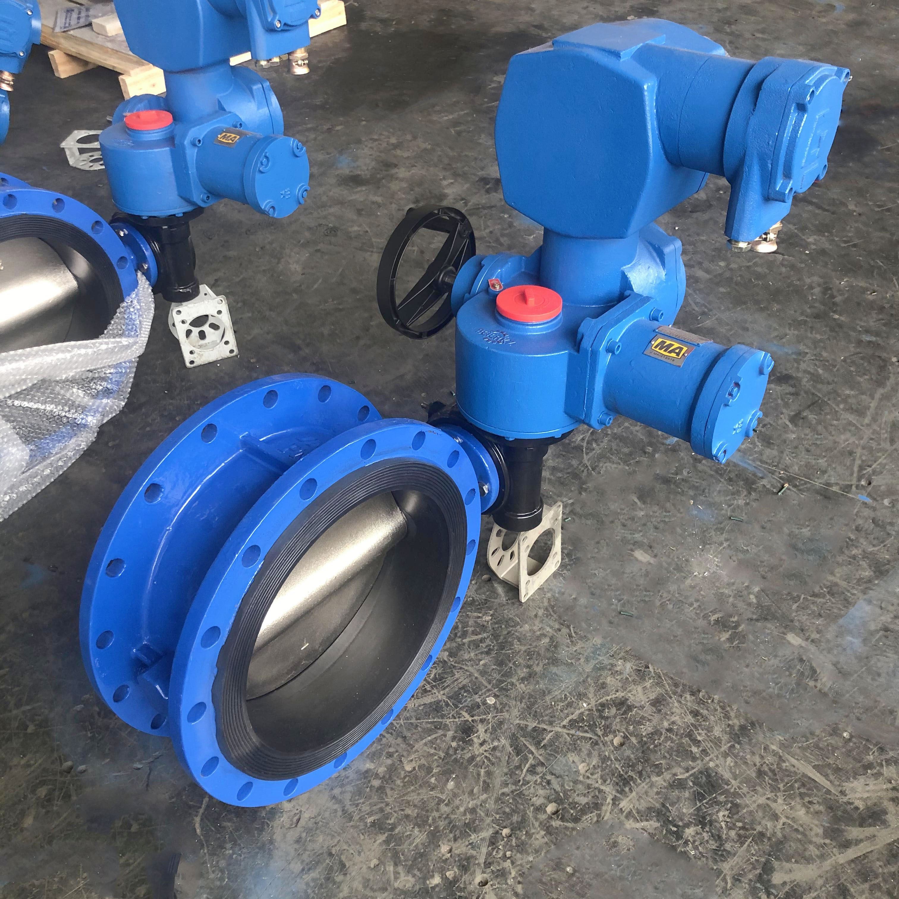  智能一体化 矿用隔爆控制箱 不锈钢电动高性能蝶阀 无滞留 快速发货