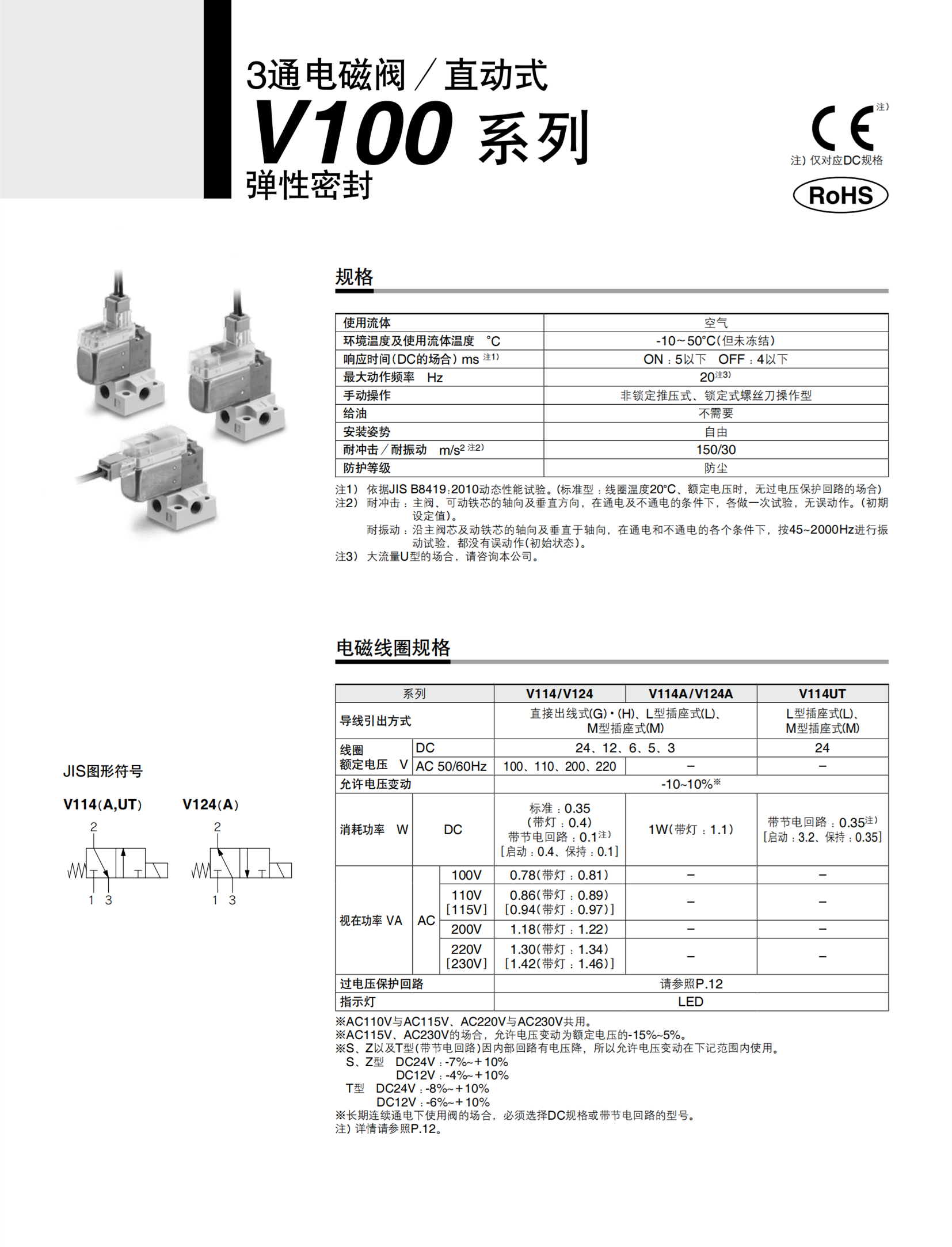 VGA342-06A三通气控阀VGA342-04NB