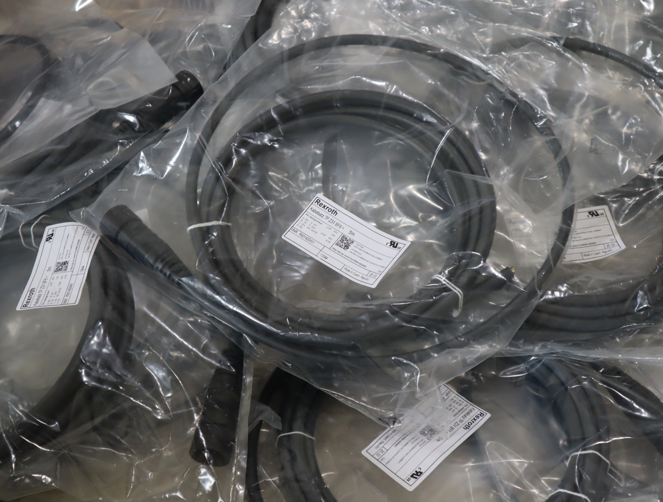 R901420491 Kabelsatz 7P Z31 BF6 +5M 电缆套件 REXROTH力士乐