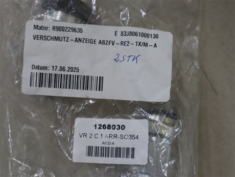 1268030 VR 2 C.1 /-RR-SO354 A/CD-A 贺德克HYDAC压力温度传感器