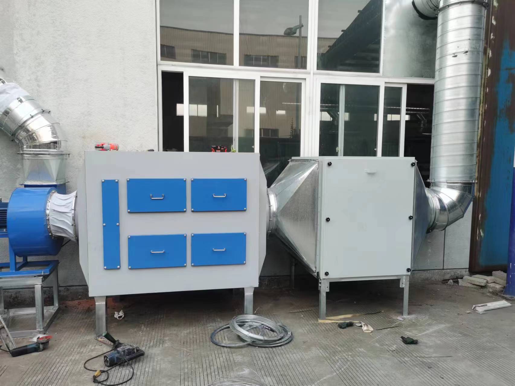 德益环保 供应塑料厂油烟净化器 橡胶生产中油烟净化 使用寿命长