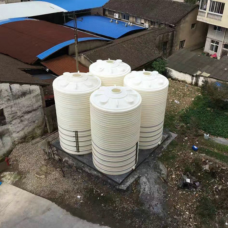 45吨PE塑料桶 酸碱废水储罐 滚塑一体成型 加厚加抱箍蓄水箱  滚塑
