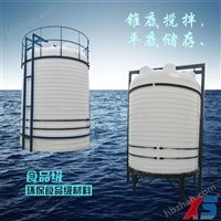 外加剂复配储罐 PE塑料桶 速凝剂储液罐 10立方滚塑水箱 PT10000L