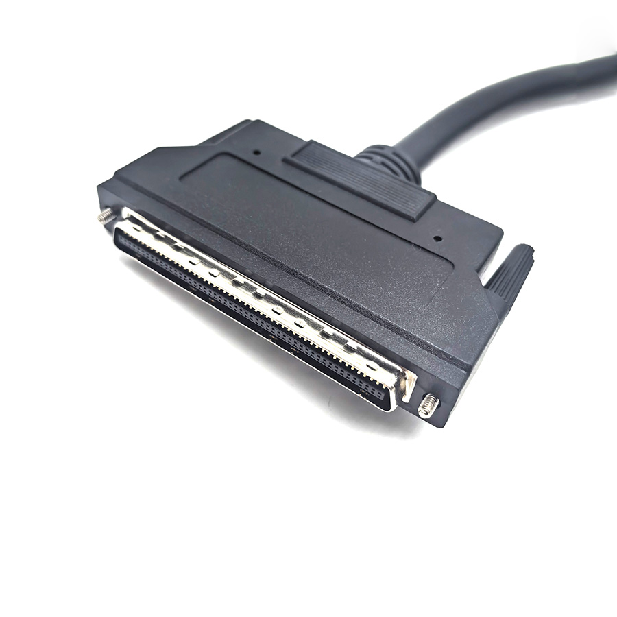  连接线显卡SCSI100P信号 工控线  信号清晰 高密度线运动板卡工控线 CPU占用率低