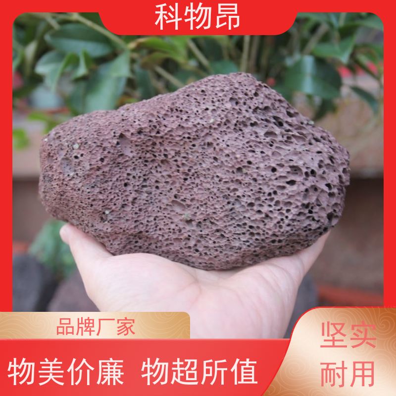 【火山岩火山石】天然玄武岩滤料 多孔火山石造景石 鱼缸水族园艺铺面首选