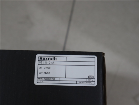 R900020293 VT 11110-10/ VT 11110-11/ 德国力士乐REXROTH放大器