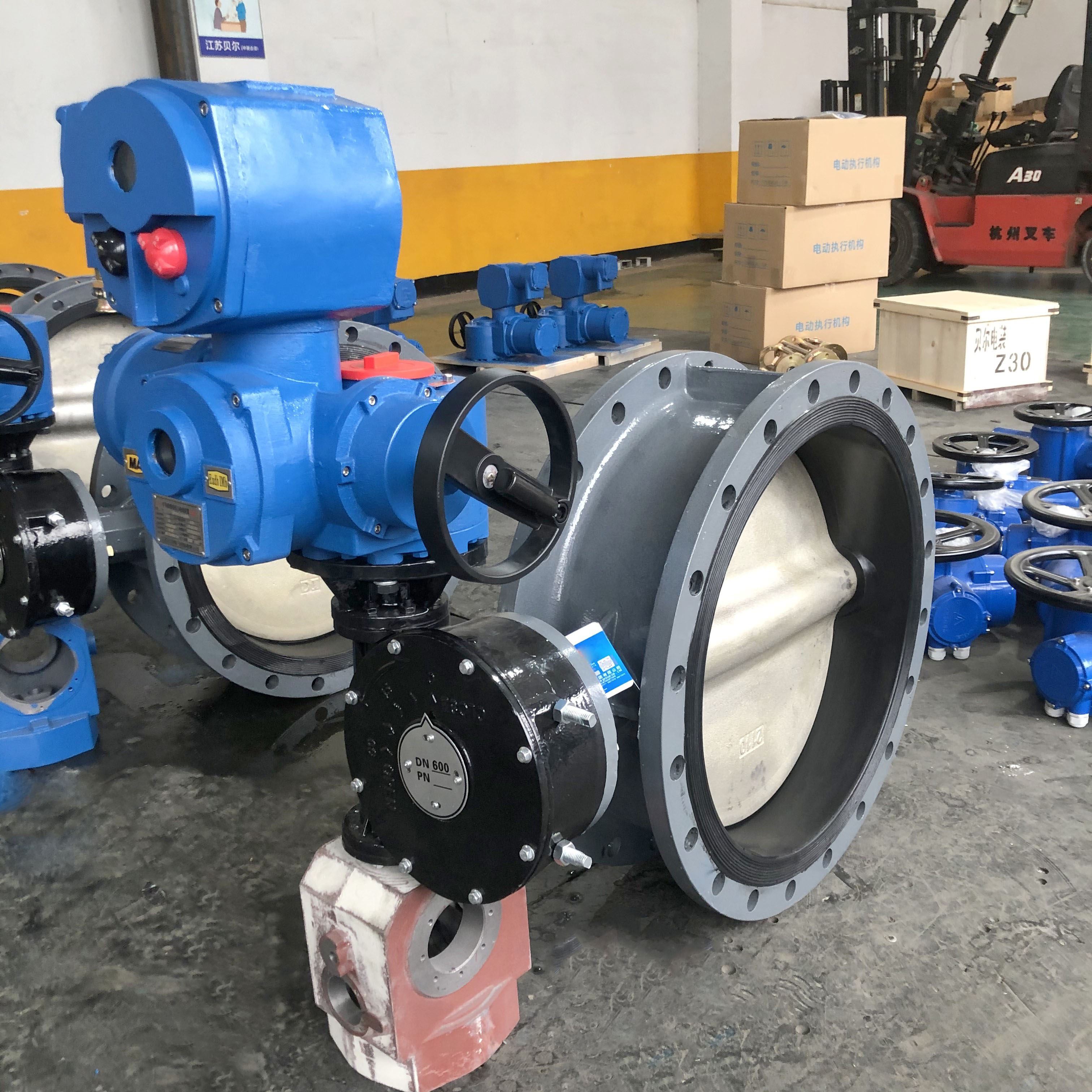  耐磨 矿用隔爆控制箱 对夹式双偏心硬密封 阀门厂家