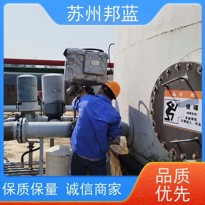 邦蓝科技 化工 ISO22899认证 可拆卸 柔性防火罩