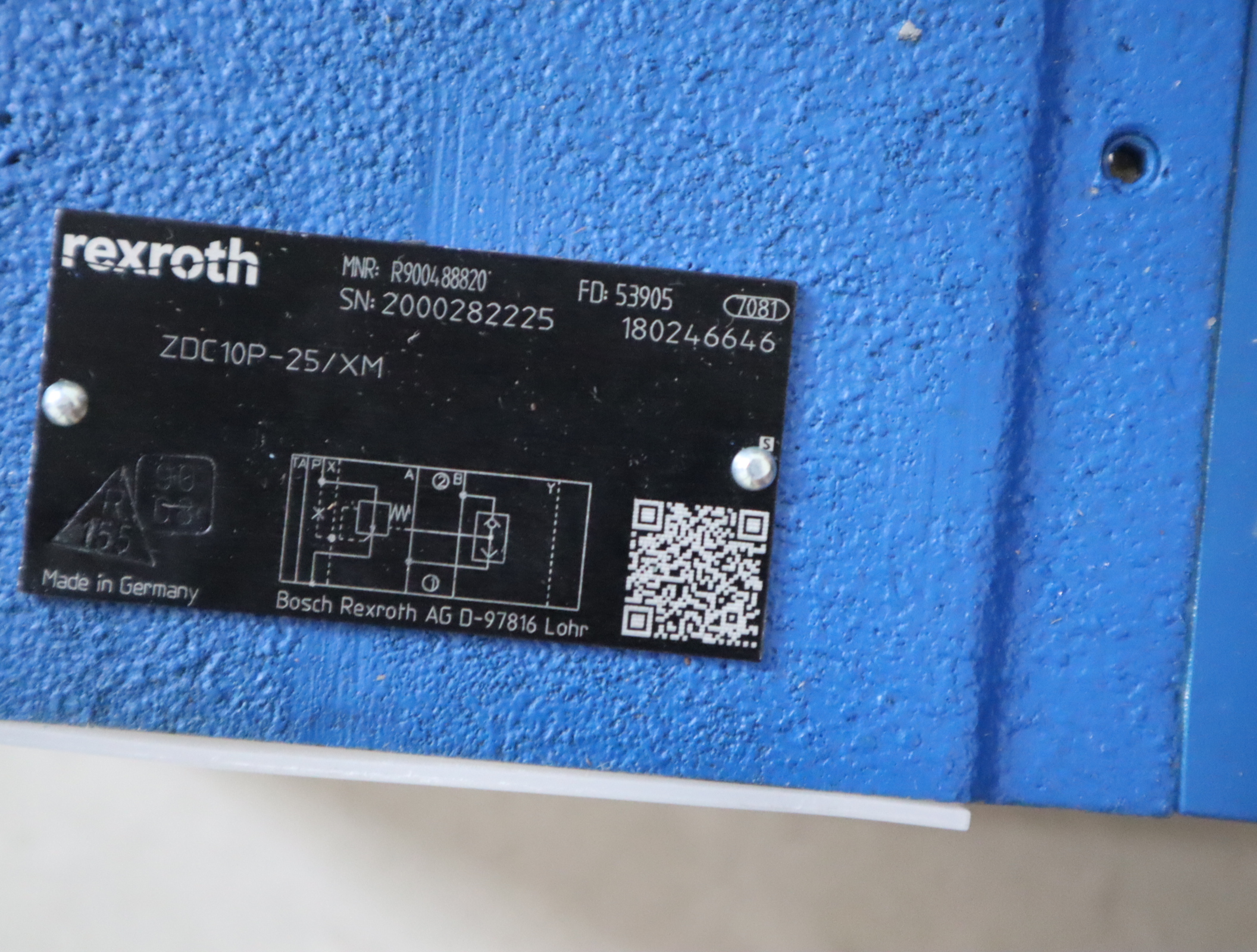 R900488823 ZDC10P-22/M ZDC10P-21/M 德国力士乐REXROTH补偿器