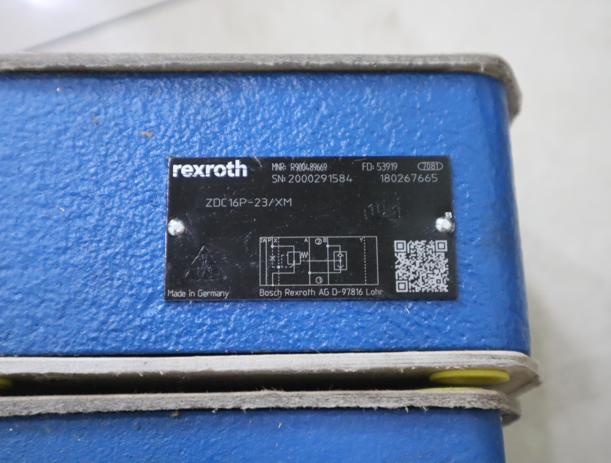 R900489669 ZDC16P-22/XM ZDC16P-21/XM 德国力士乐REXROTH补偿器