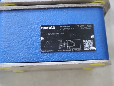 R900489669 ZDC16P-24/XM ZDC16P-20/XM 德国力士乐REXROTH补偿器