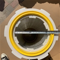 厂家供应高效除尘滤筒 六耳卡盘阻燃除尘滤芯325*660