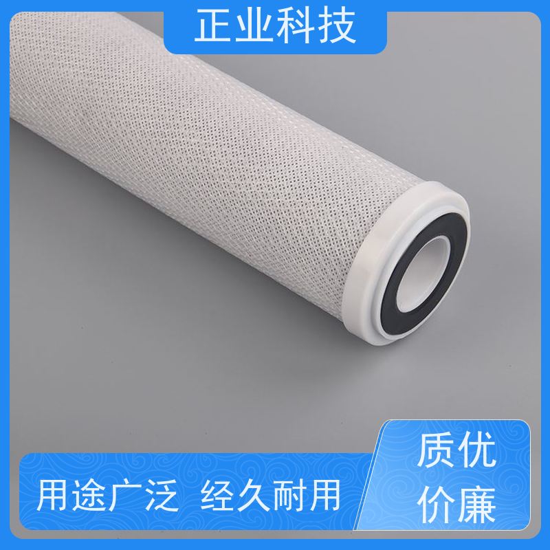 正业科技后置活性炭滤芯除味脱色、除去余氯排污方便 亲水性强