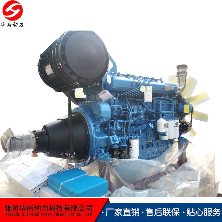 潍柴490c 4102轻量船用 挂桨机柴油机 全程调速 节能省油