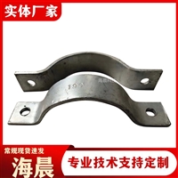 U型螺栓建筑高铁预埋件u型丝 u型丝方型管卡U 型抱箍建筑用 海晨