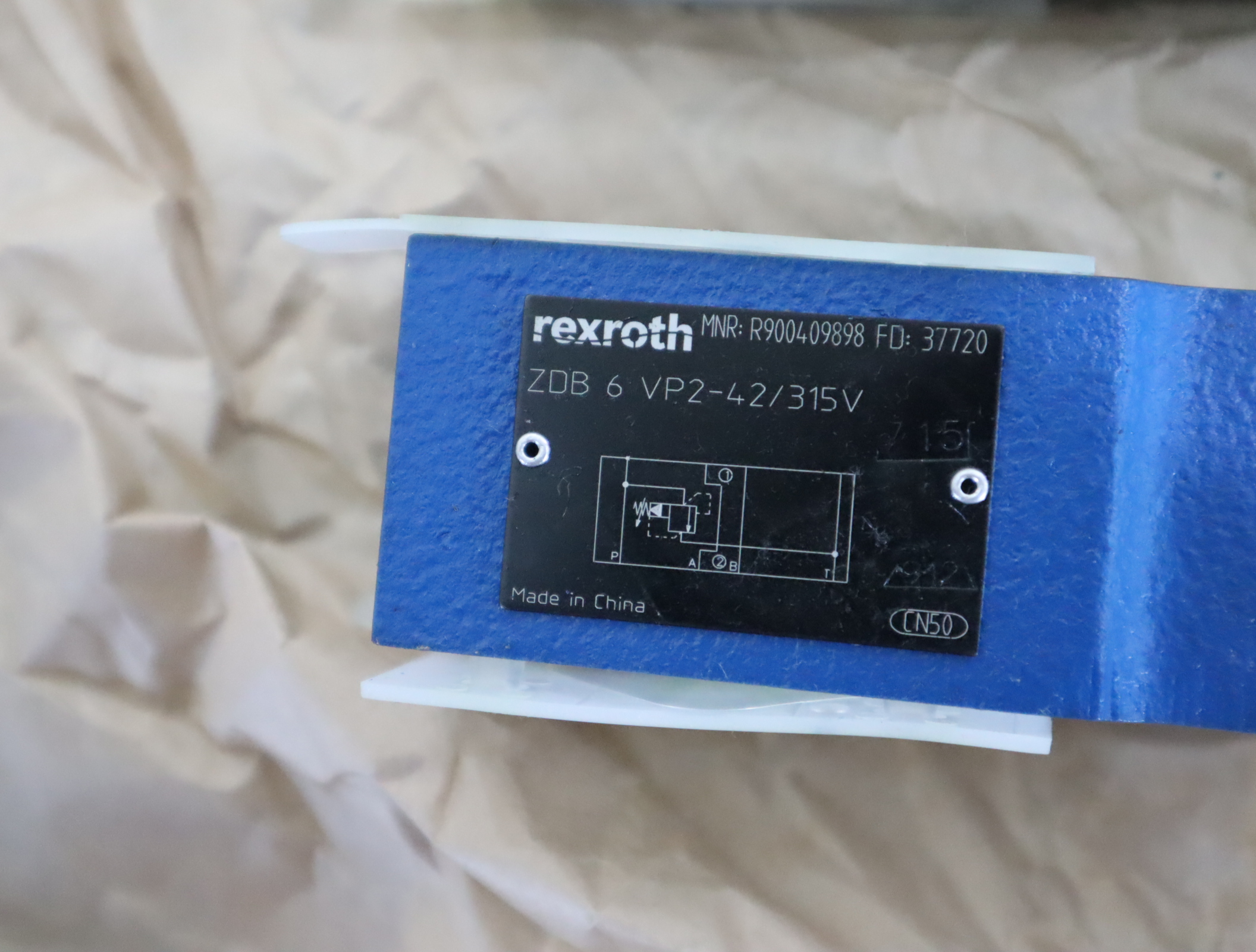 R900409898 ZDB6VP2-42/315V ZDB6VP2-4X/315V REXROTH力士乐阀