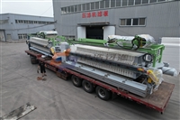 甘肃中浩过滤污泥压滤机工作流程