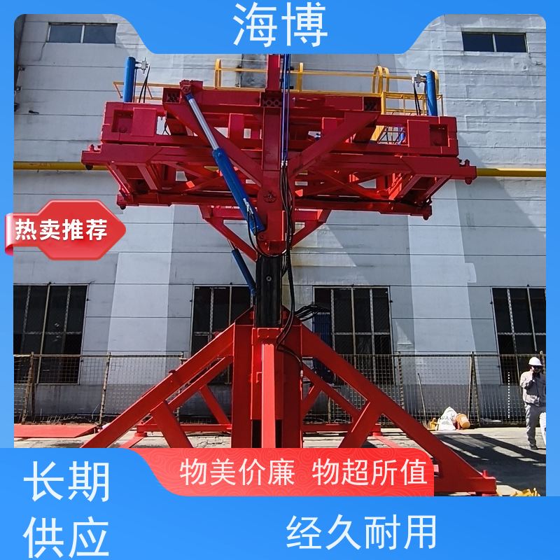 海博 动力强劲 可定制化设计 轮胎式 集装箱翻转机