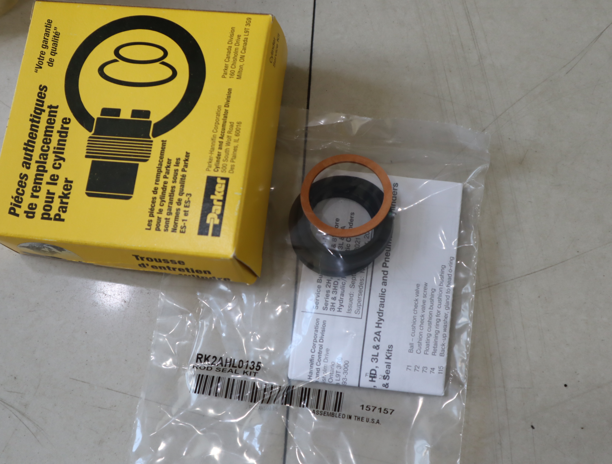 RK2AHL0135 油缸密封 5610264510 德国安沃驰AVENICS气动阀