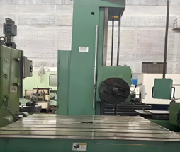 卧式镗床机加工