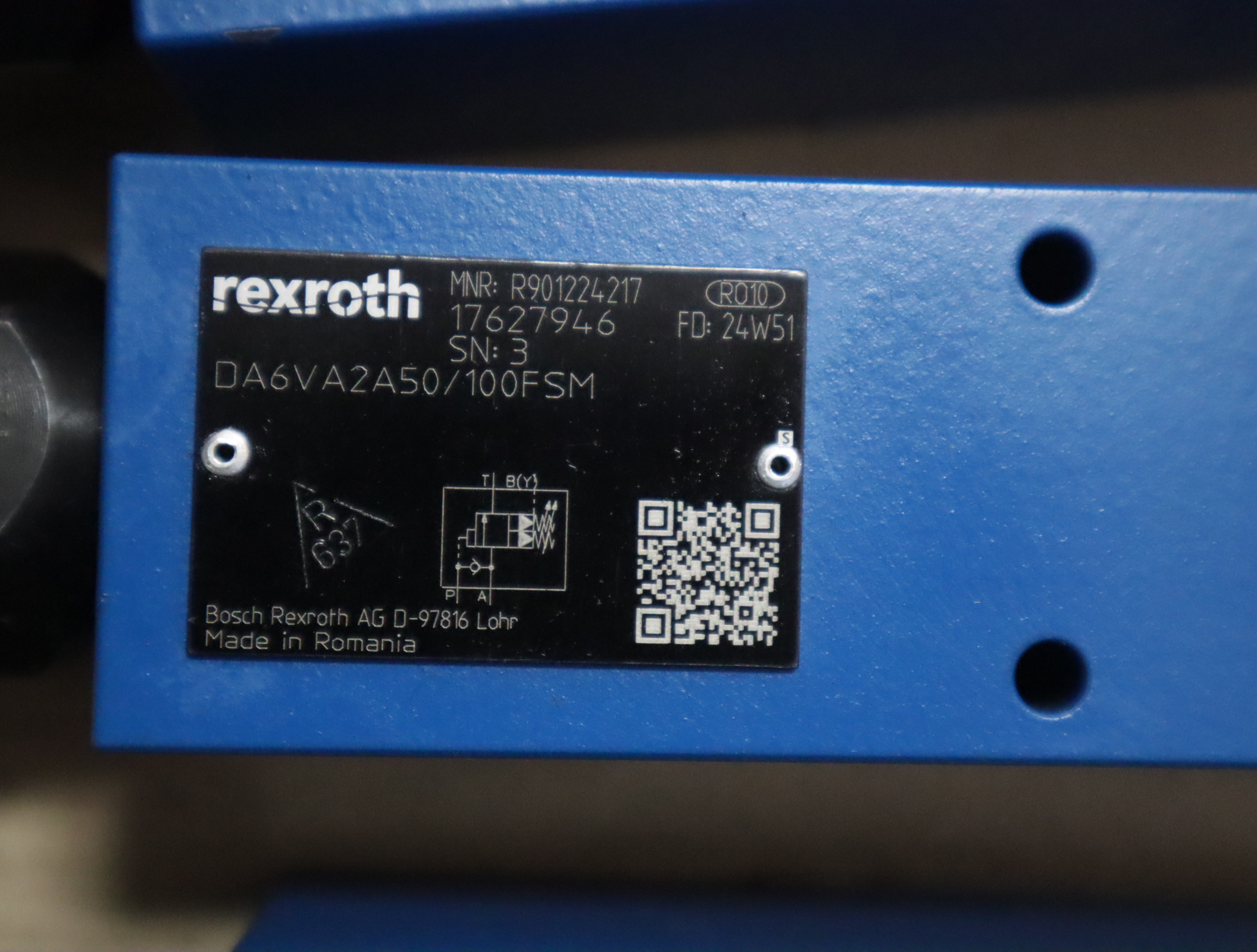 R901224217 DA6VA2A50/100FSM DA6VA2A5X/100FSM REXROTH力士乐