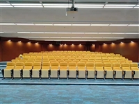 天津礼堂椅价格大型礼堂椅浩蕴家具教堂长椅批发可折叠礼堂椅厂家