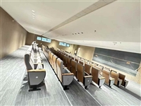 香港礼堂椅生产厂家防火礼堂椅浩蕴家具教堂长椅批发大型礼堂椅定制