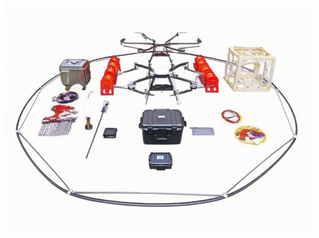 半航空瞬变电磁系统