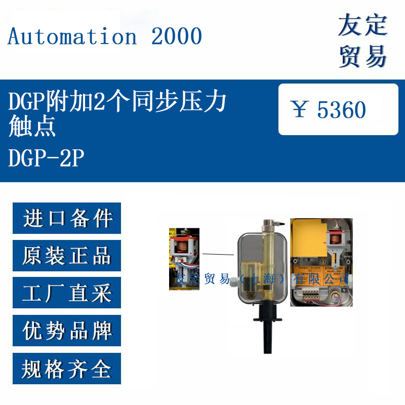 Automation 2000 DGP-2P DGP附加2个同步压力触点