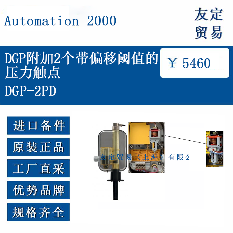 Automation 2000 DGP-2PD DGP附加2个带偏移阈值的压力触点