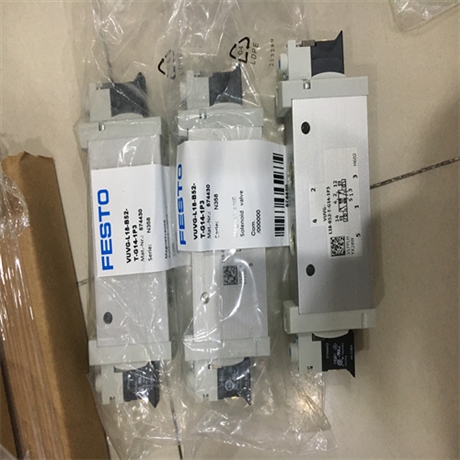 FESTO小型方向控制阀VUVG-L18-P53C-ZT-G14-1P3电控