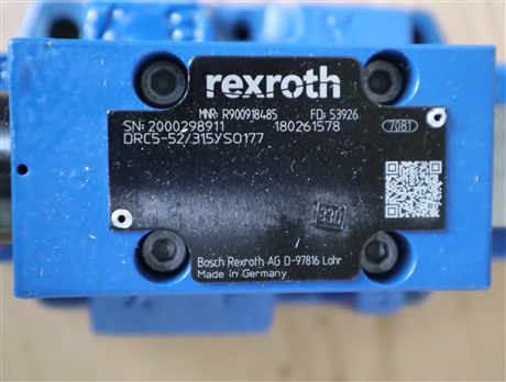 DRC5-5X/315YSO177 R900918485 DRC5-50/315YSO177 力士乐REXROTH