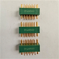 电源通讯用WG40PRSY锦宏牌线簧孔矩形连接器