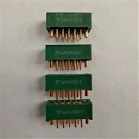 主产系列WG61PDSY线簧孔印制板式矩形连接器头座