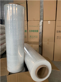 厂家定制 pe收缩膜 酒水打包热收缩薄膜 托盘固定透明拉伸缠绕膜