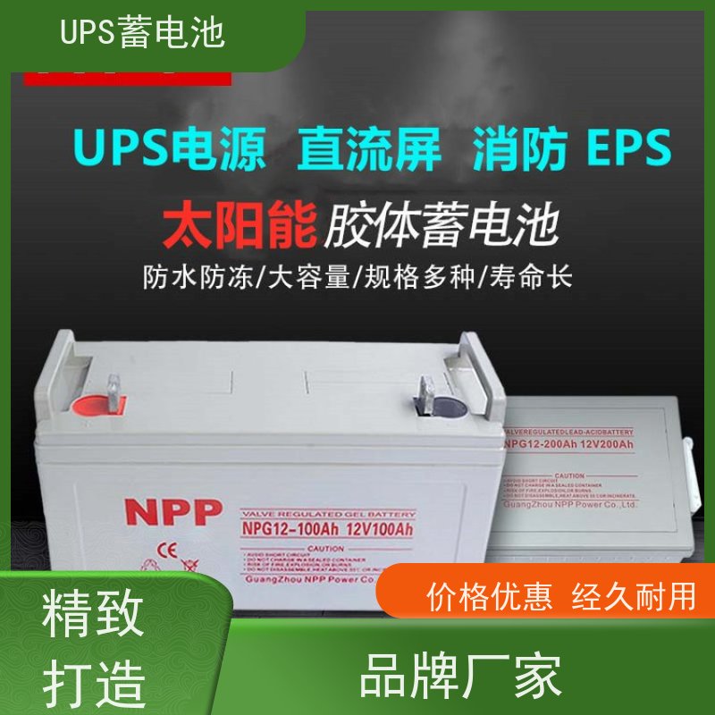 发电机电池 NPG12-200  铅酸胶体阀控式 维修维保服务