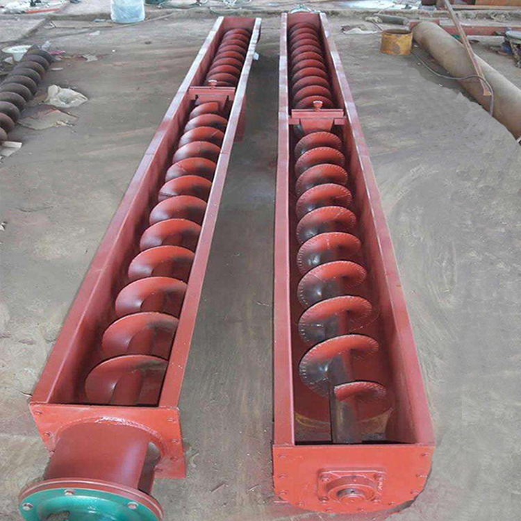 输送粘性物料的无轴螺旋输送机