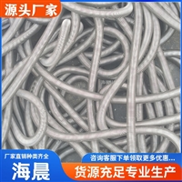 弹簧管黑色套网耐高温定制 渗水弹簧钢管 弹簧渗水管 海晨